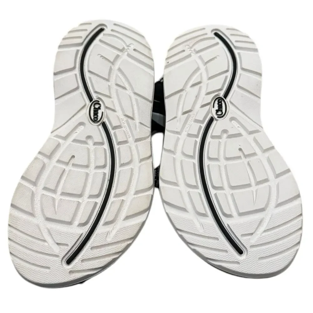 New Chaco Women's ZX/1 Classic Oragami Black Sport Sandals.6